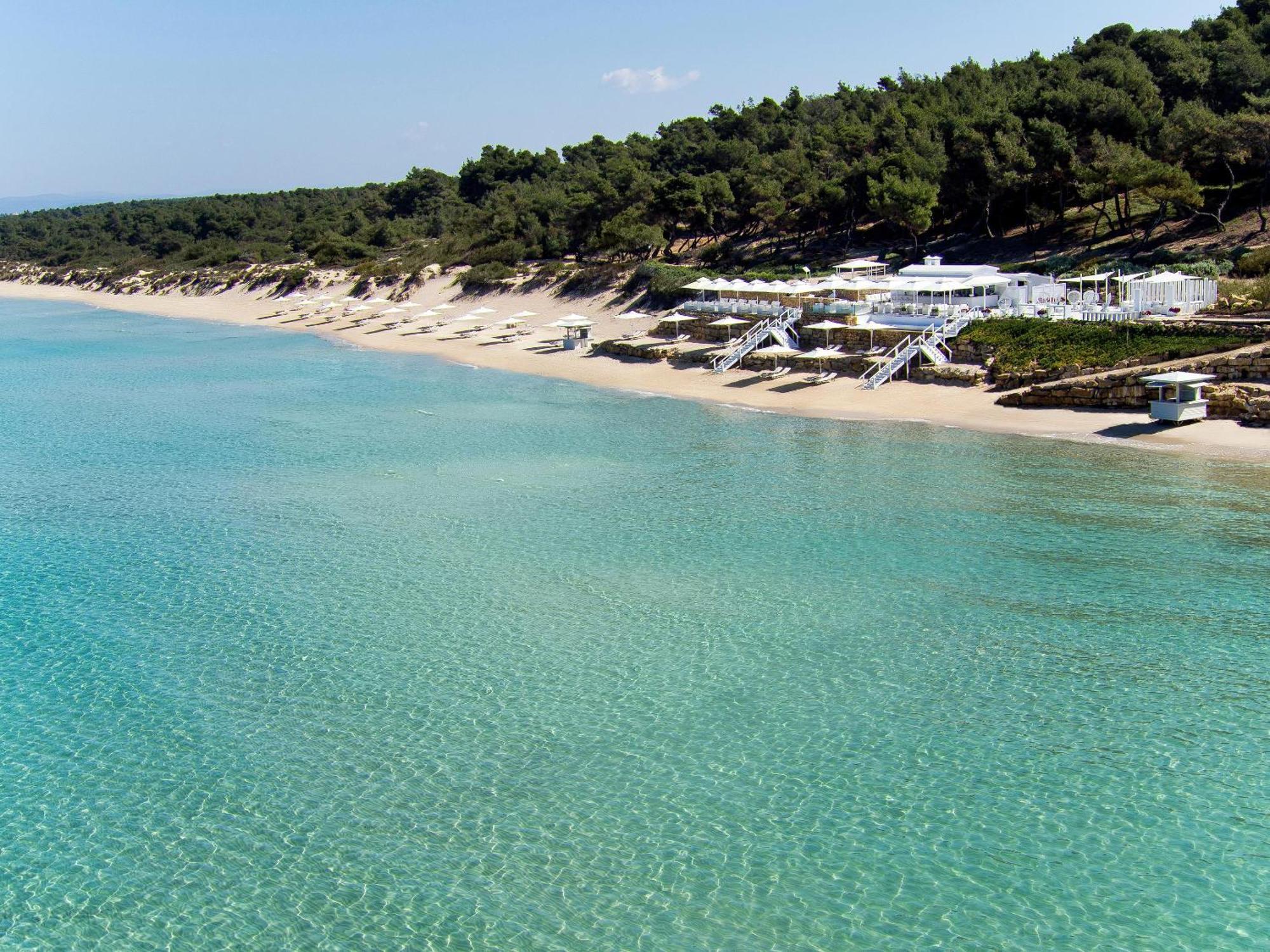 Sani Beach Exterior foto